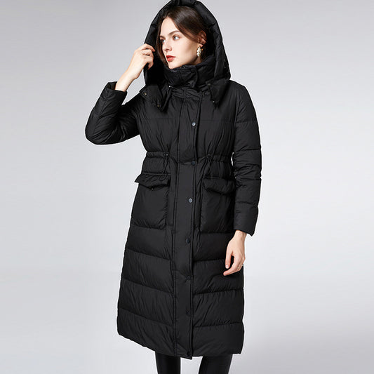 Women Fashion White Duck Down Jackets Coats